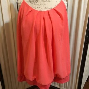 Adorable Tie-neck tank top